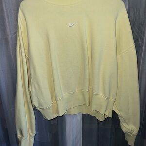 Nike Light Yellow Crewneck